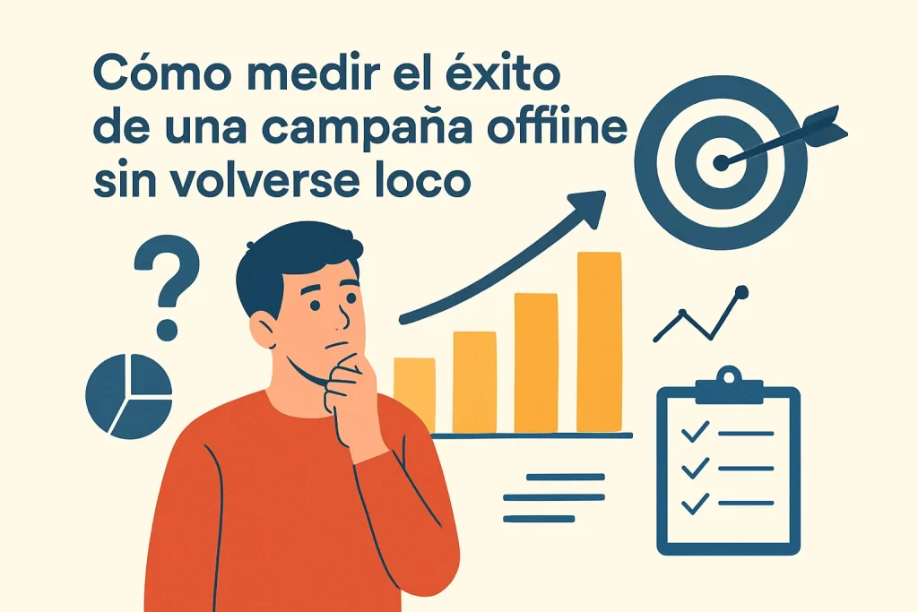 Cómo medir el éxito de una campaña offline sin volverse loco.