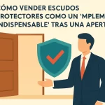 Cómo vender escudos protectores como un "complemento indispensable" tras una apertura.