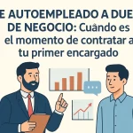 De autoempleado a dueño de negocio: Cuándo es el momento de contratar a tu primer encargado.