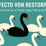 Efecto Von Restorff: El arte de ser el "cisne negro" de tu nicho.