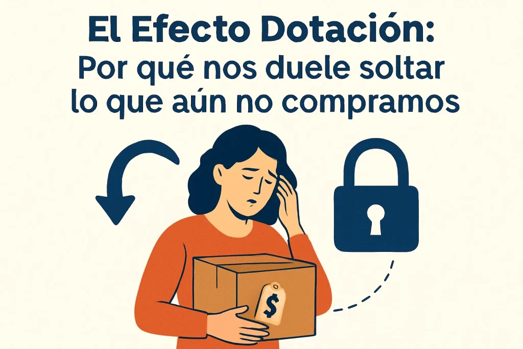 El Efecto Dotación: Por qué nos duele soltar lo que aún no compramos.