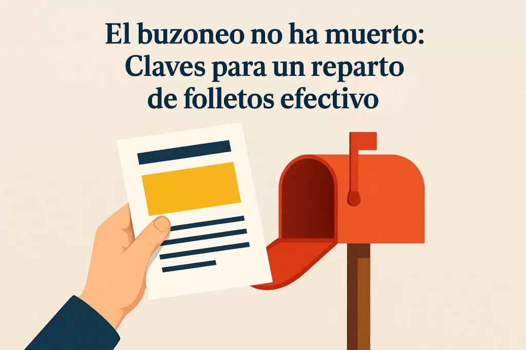El buzoneo no ha muerto: Claves para un reparto de folletos efectivo.