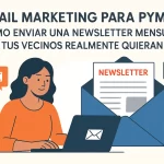 Email Marketing para pymes: Cómo enviar una newsletter mensual que tus vecinos realmente quieran leer.