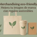 Merchandising eco-friendly: Mejora tu imagen de marca con regalos sostenibles.