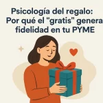Psicología del regalo: Por qué el "gratis" genera fidelidad en tu PYME.