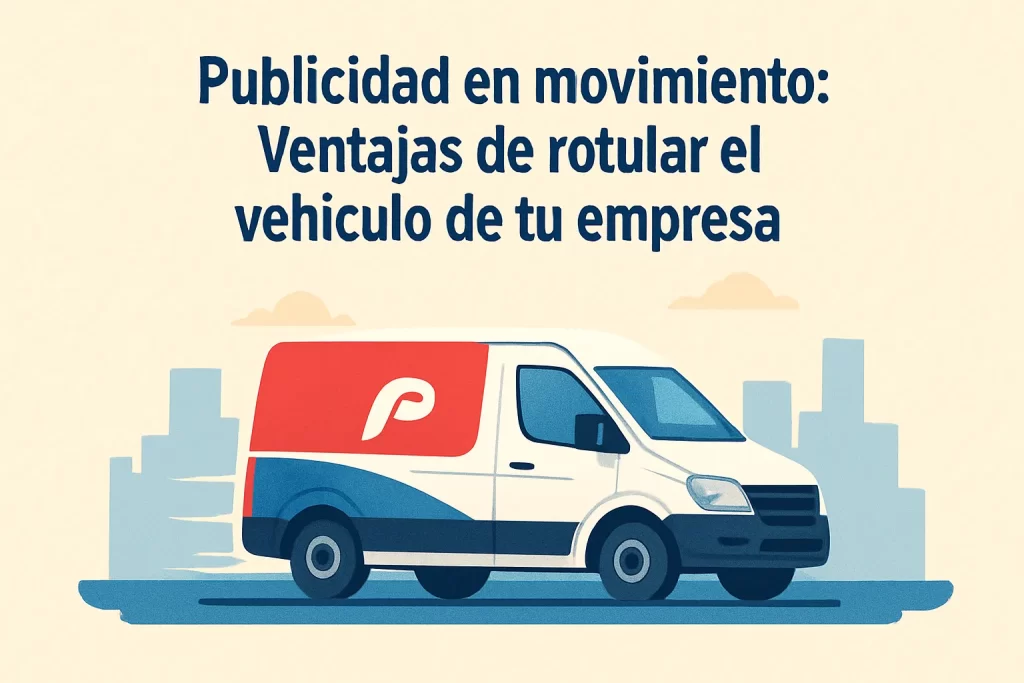 Publicidad en movimiento: Ventajas de rotular el vehículo de tu empresa.