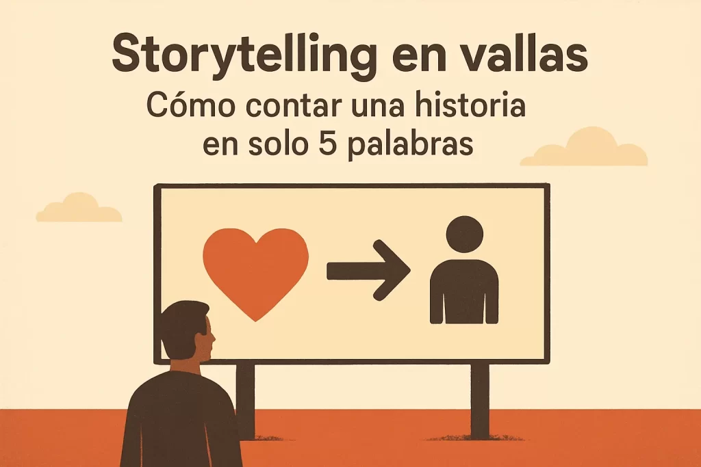 Storytelling en vallas: Cómo contar una historia en solo 5 palabras.
