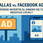 Vallas vs. Facebook Ads: &iquest;D&oacute;nde invertir el dinero de tu negocio local?