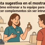 Venta sugestiva en el mostrador: Cómo entrenar a tu equipo para ofrecer complementos sin ser intrusivos.
